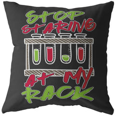 Funny Chemistry Pillows Stop Staring At My Rack