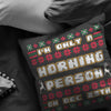 Funny Christmas Pillows Im Only A Morning Person On Dec 25th