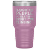 Funny Climber Tumbler Tears Of The People I Beat In Sport Climbing Laser Etched 30oz Stainless Steel