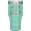 Funny Climber Tumbler Tears Of The People I Beat In Sport Climbing Laser Etched 30oz Stainless Steel
