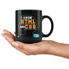 Funny Coder Mug I Know HTML And CSS 11oz Black Coffee Mugs
