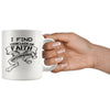 Funny Coffee Mug I Find Your Lack Of Faith Disturbing 11oz White Coffee Mugs