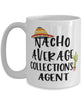 Funny Collections Agent Mug Nacho Average Collections Agent Coffee Cup 15oz White