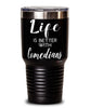 Funny Comedian Tumbler Life Is Better With Comedians 30oz Stainless Steel Black