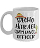 Funny Compliance Officer Mug Nacho Average Compliance Officer Coffee Mug 11oz White