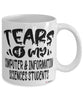 Funny Computer Information Sciences Professor Teacher Mug Tears Of My Computer Information Sciences Students Coffee Cup White