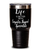 Funny Computer Support Specialist Tumbler Life Is Better With Computer Support Specialists 30oz Stainless Steel Black