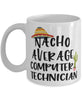 Funny Computer Technician Mug Nacho Average Computer Technician Coffee Mug 11oz White