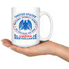 Funny Conspiracy Theory NSA Mug We Can Hear You Now 15oz White Coffee Mugs