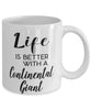 Funny Continental Giant Rabbit Mug Life Is Better With A Continental Giant Coffee Cup 11oz 15oz White