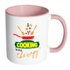 Funny Cook Chef Mug Cooking Is My Therapy White 11oz Accent Coffee Mugs