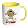 Funny Cookie Mug One Tough Cookie White 11oz Accent Coffee Mugs