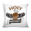Funny Cooking Chef Graphic Pillow Cover Holy Shiitake