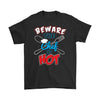 Funny Cooking Shirt Beware The Chef Is Hot Gildan Mens T-Shirt