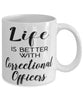 Funny Correctional Officer Mug Life Is Better With Correctional Officers Coffee Cup 11oz 15oz White