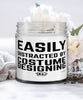 Funny Costume Designer Candle Easily Distracted By Costume Designing 9oz Vanilla Scented Candles Soy Wax