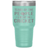Funny Cricket Tumbler Tears of The People I beat In Cricket Laser Etched 30oz Stainless Steel Tumbler