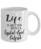 Funny Crystal-eyed Catfish Mug Life Is Better With A Crystal-eyed Catfish Coffee Cup 11oz 15oz White