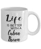 Funny Cuban Brown Rabbit Mug Life Is Better With A Cuban Brown Coffee Cup 11oz 15oz White