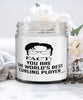 Funny Curling Candle Fact You Are The Worlds B3st Curling Player 9oz Vanilla Scented Candles Soy Wax