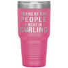 Funny Curling Tumbler Tears of The People I beat In Curling Laser Etched 30oz Stainless Steel Tumbler