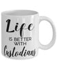 Funny Custodian Mug Life Is Better With Custodians Coffee Cup 11oz 15oz White