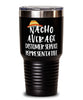 Funny Customer Service Representative Tumbler Nacho Average Customer Service Representative Tumbler 30oz Stainless Steel