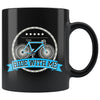 Funny Cycling Cyclist Mug Ride With Me 11oz Black Coffee Mugs