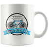 Funny Cycling Cyclist Mug Ride With Me 11oz White Coffee Mugs