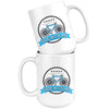 Funny Cycling Cyclist Mug Ride With Me 15oz White Coffee Mugs