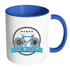 Funny Cycling Cyclist Mug Ride With Me White 11oz Accent Coffee Mugs