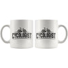 Funny Cyclist Cycling Bike Mug Cycologist 11oz White Coffee Mugs