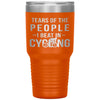 Funny Cyclist Tumbler Tears Of The People I Beat In Cycling Laser Etched 30oz Stainless Steel Tumbler