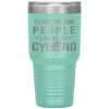 Funny Cyclist Tumbler Tears Of The People I Beat In Cycling Laser Etched 30oz Stainless Steel Tumbler