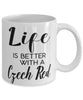 Funny Czech Red Rabbit Mug Life Is Better With A Czech Red Coffee Cup 11oz 15oz White
