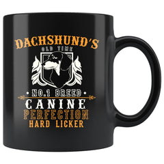 Funny Dachshund Mug Dachshunds Old Time No 1 Breed 11oz Black Coffee Mugs
