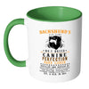 Funny Dachshund Mug Dachshund's Old Time No. 1 White 11oz Accent Coffee Mugs
