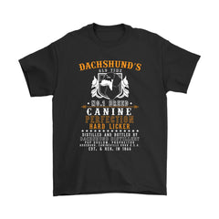 Funny Dachshund Shirt Dachshunds old Time No 1 Breed Gildan Mens T-Shirt