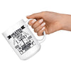 Funny Dad Daughter Mug Prayer Is The Best Way To 15oz White Coffee Mugs