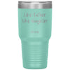 Funny Dad Daughter Tumbler Like Father Like Daughter Oh Crap Laser Etched 30oz Stainless Steel Tumbler
