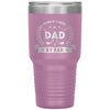 Funny Dad Golf Tumbler for Father Worlds Best Dad By Par Laser Etched 30oz Stainless Steel Tumbler