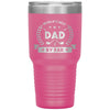 Funny Dad Golf Tumbler for Father Worlds Best Dad By Par Laser Etched 30oz Stainless Steel Tumbler