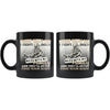Funny Dad Mug Mess With Me I Fight Back Mess With My 11oz Black Coffee Mugs
