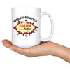 Funny Dad Mug Worlds Greatest Farter I Mean Father 15oz White Coffee Mugs