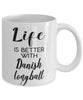 Funny Danish Longball Mug Life Is Better With Danish Longball Coffee Cup 11oz 15oz White
