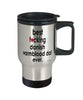 Funny Danish Warmblood Horse Travel Mug B3st F-cking Danish Warmblood Dad Ever 14oz Stainless Steel