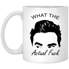 Funny David Quote Mug What The Actual F-ck 11oz White Coffee Cup XP8434