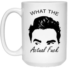 Funny David Quote Mug What The Actual F-ck White Coffee Cup 15oz 21504