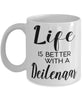 Funny Deilenaar Rabbit Mug Life Is Better With A Deilenaar Coffee Cup 11oz 15oz White