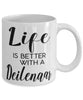Funny Deilenaar Rabbit Mug Life Is Better With A Deilenaar Coffee Cup 11oz 15oz White